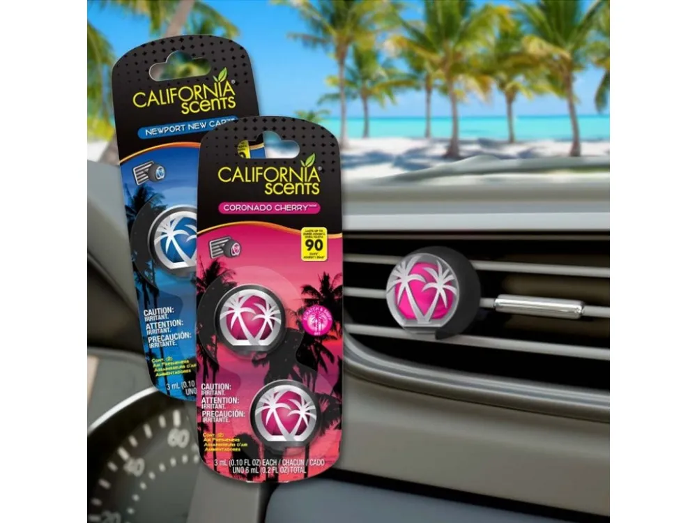 Mini Diffuser Golden State Delight profumo per auto 2 x 3 ml 2x3 ml