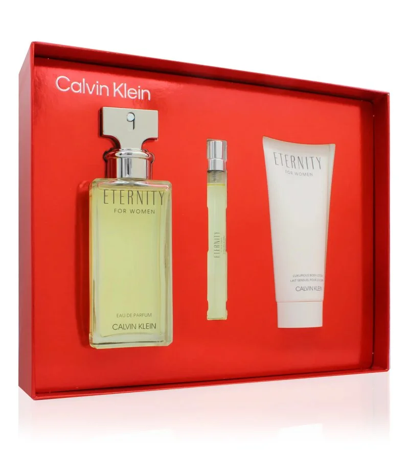 Eternity confezione regalo 100 ml + latte corpo 100 ml + Eau de Parfum Eau de Parfum da donna