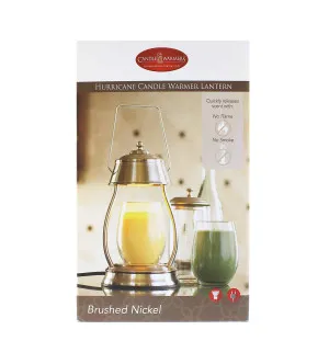 Candle Warmers Hurricane lanterna scaldacandele in nichel