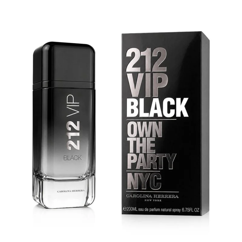 212 VIP Black Eau de Parfum da uomo 200 ml