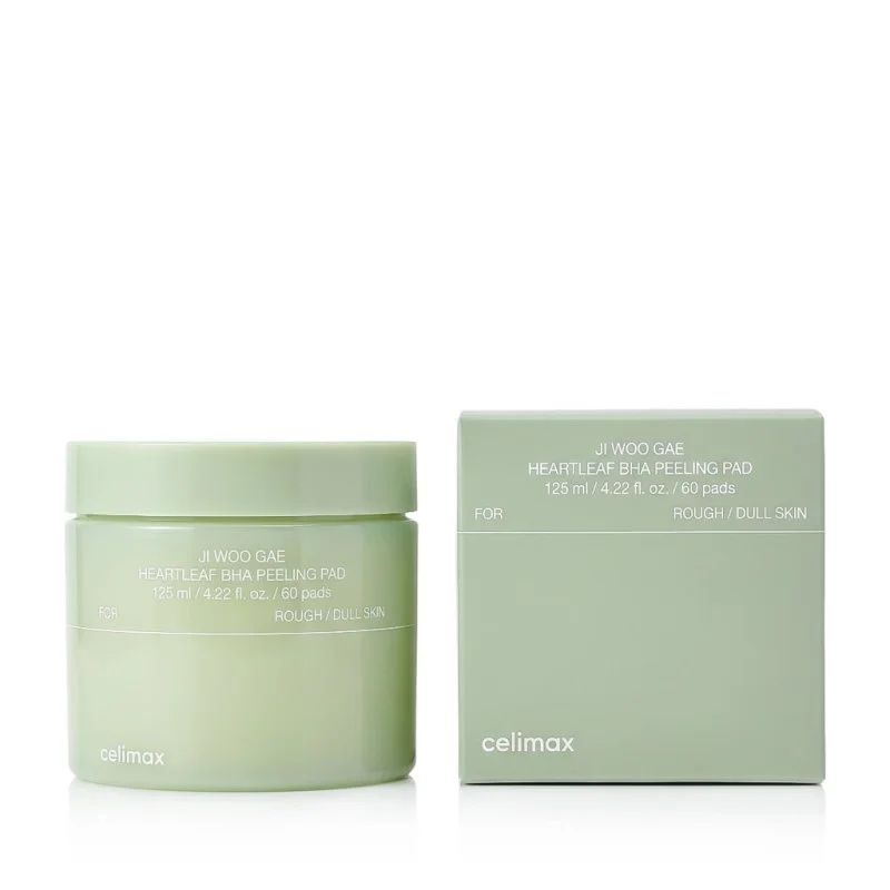Ji Woo Gae Dischetti esfolianti BHA con Heartleaf 125 ml