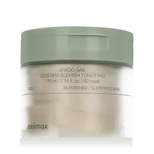 Celimax Ji Woo Gae Cica BHA dischetti tonici anti-imperfezioni 60 pz