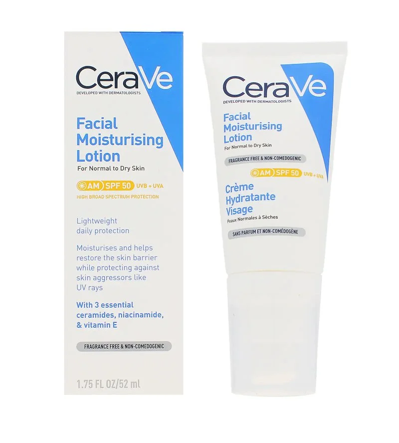 Lozione idratante per il viso SPF 50 52 ml