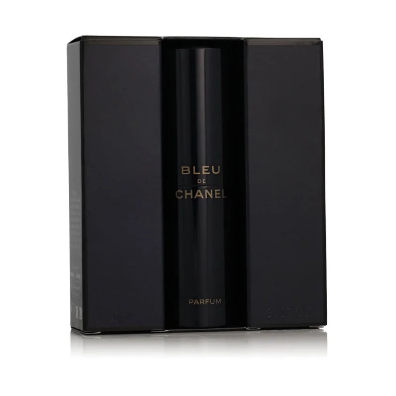 Chanel Bleu de Chanel vaporizzatore tascabile ricaricabile 20 ml + 2 ricariche di profumo da uomo 20 ml