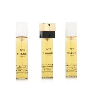 Chanel No 5 ricariche 2 x 20 ml + ricarica EDP con vaporizzatore eau de parfum da donna