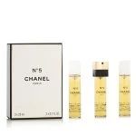 Chanel No 5 ricariche 2 x 20 ml + ricarica EDP con vaporizzatore eau de parfum da donna 20 ml