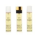 Chanel No 5 3 x 20 ml ricarica per vaporizzatore tascabile eau de toilette da donna