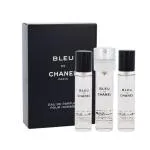 Bleu de Chanel EDP ricarica con vaporizzatore 20 ml + EDP ricarica 2 x 20 ml M 60 ml