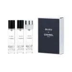 Bleu de Chanel EDT ricarica 2 x 20 ml + EDT ricarica con vaporizzatore 20 ml M 60 ml