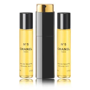 Chanel N°5 Eau De Toilette eau de toilette per donne 3x20 ml flacone ricaricabile