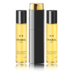 N°5 Eau De Toilette eau de toilette per donne 3x20 ml flacone ricaricabile