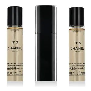 Chanel No 5 Eau Premiere EDP ricaricabile 20 ml + EDP ricarica 2 x 20 ml D