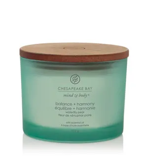 Chesapeake Bay Balance + Harmony candela profumata con 3 stoppini 312 g