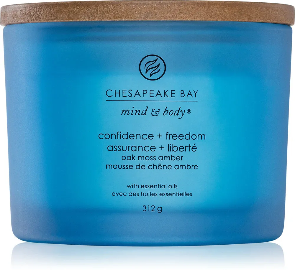 Candela profumata Chesapeake Bay Confidence + Freedom a 3 stoppini 312 g