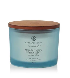 Candela profumata Chesapeake Bay Reflection + Clarity con 3 stoppini 312 g
