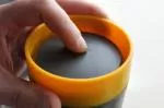 Circular Cup (340 ml) - nero/rosa - da bicchieri di carta usa e getta