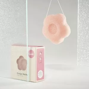 Kvitok Spugna di pulizia Konjac con argilla rosa (corpo)