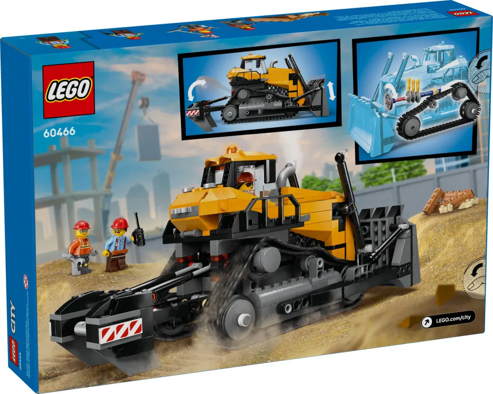 City 60466 Bulldozer giallo