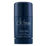 CK Free deodorante stick da uomo 75 ml