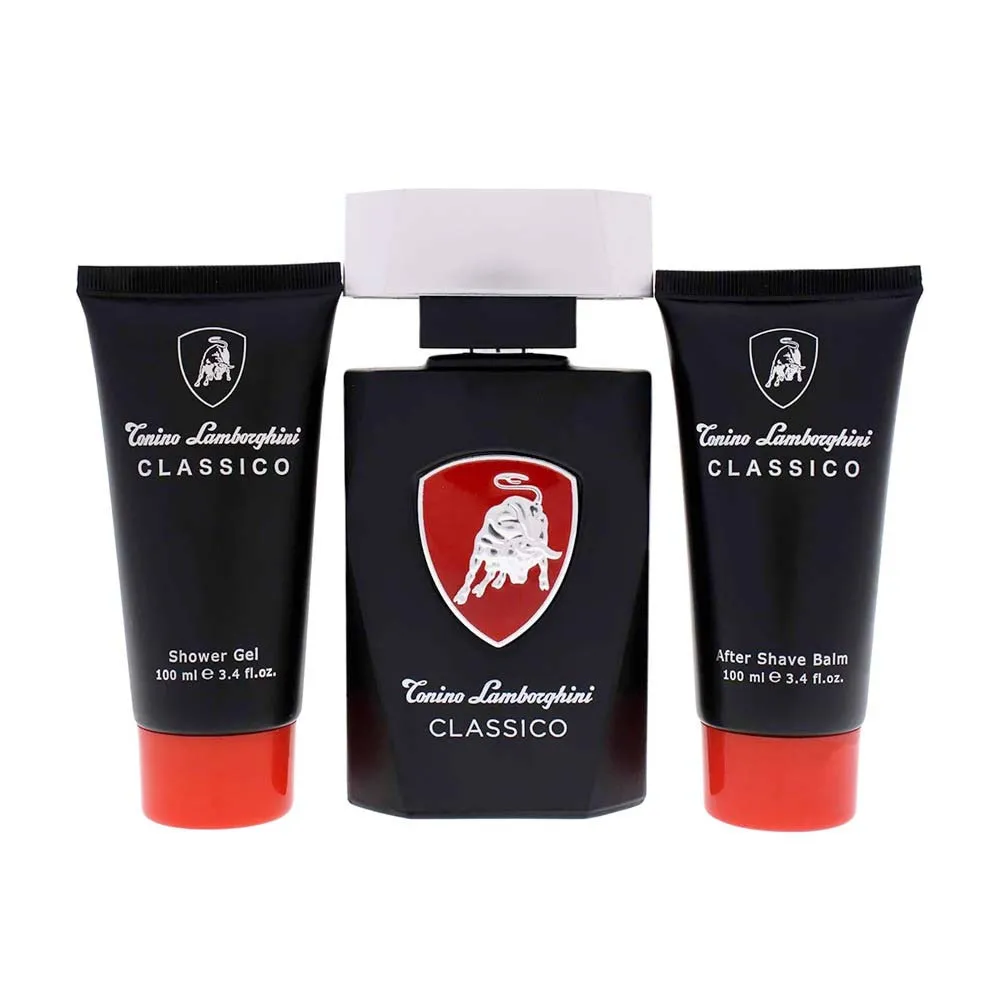 Classico Eau de Toilette da uomo 125 ml + balsamo dopobarba 100 ml + gel doccia