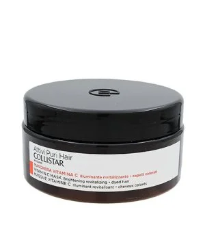 Collistar Attivi Puri Hair Vitamin C maschera illuminante per capelli colorati con vitamina C