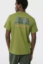 Ecoalf Cone T-shirt Man Vibrant Green