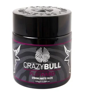 CrazyBull Play Hard Matte Paste pasta modellante opaca a tenuta forte 100 g