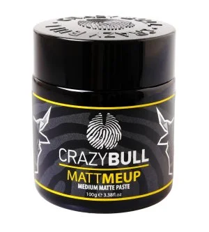 CrazyBull MattMeUp Matte Paste pasta modellante opaca a tenuta media 100 g