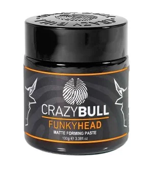 CrazyBull Funky Head Matte Paste pasta modellante opaca a tenuta leggera 100 g