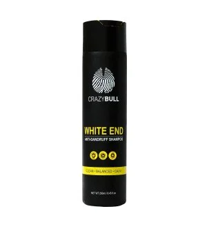 CrazyBull White End Anti-Dandruff Shampoo shampoo antiforfora