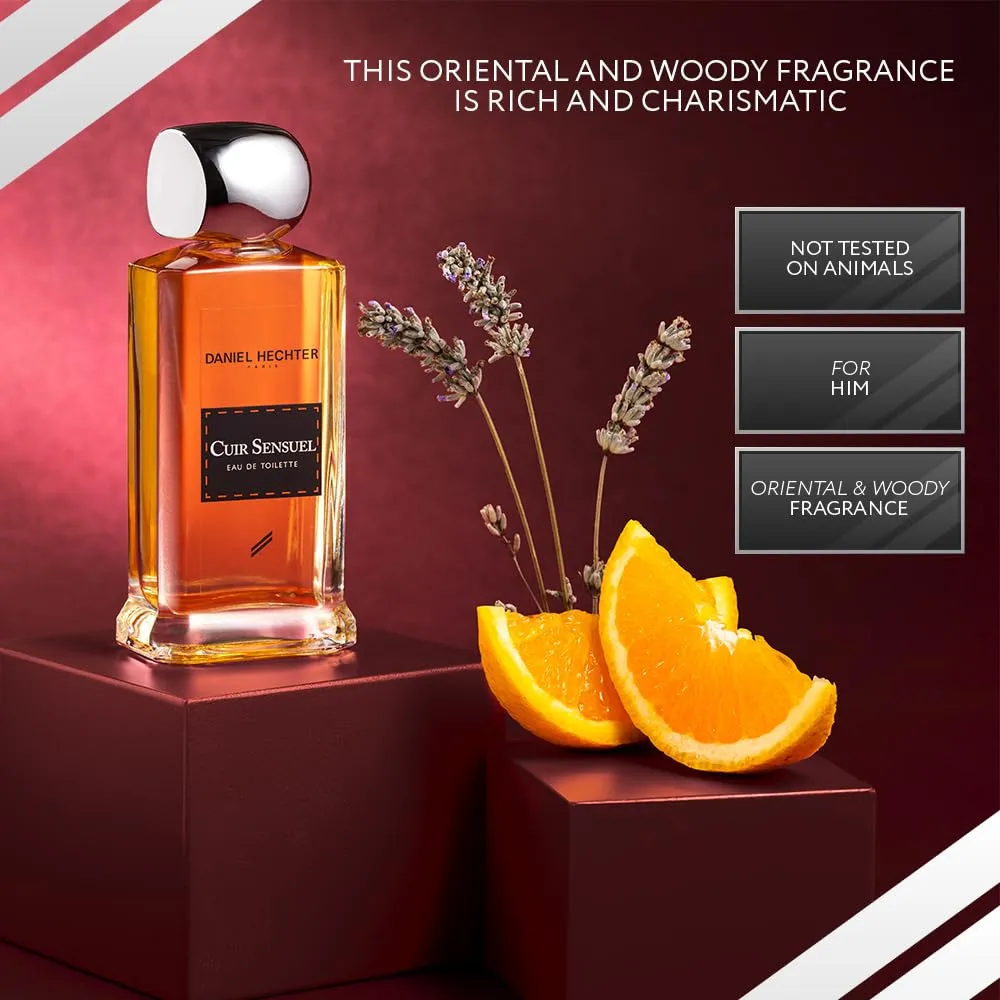 Cuir Sensuel eau de toilette da uomo 100 ml