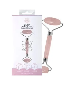 Daily Concepts Daily Rose Quartz Facial Roller rullo massaggiante per il viso