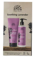 Urtekram Set regalo gel doccia e lozione corpo lenitivo alla lavanda