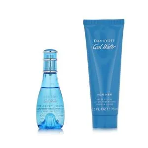 Davidoff Cool Water for Women EDT 30 ml + BL 75 ml Donna