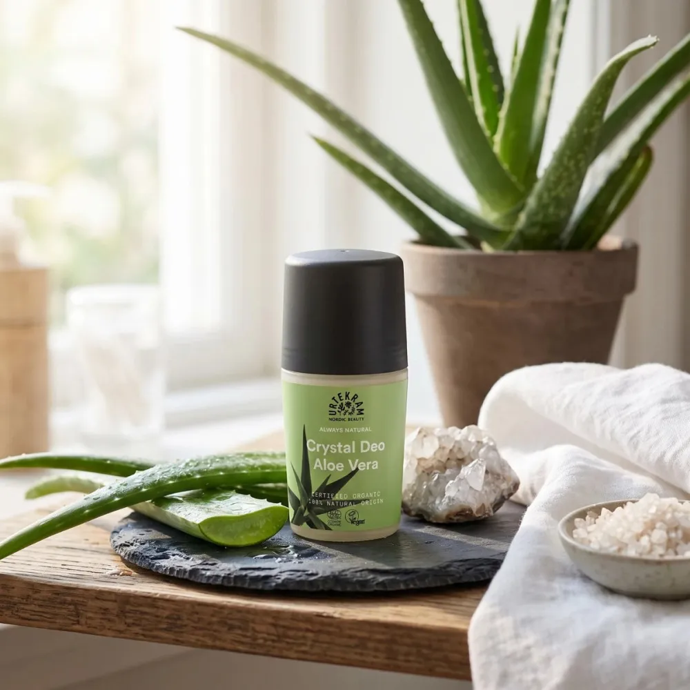Urtekram Deodorante roll on all'aloe vera 50ml BIO, VEG