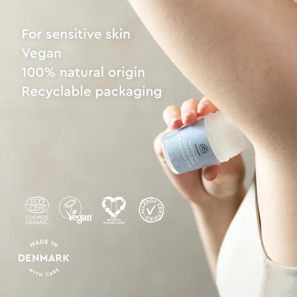 Urtekram Deodorante roll on senza profumo 50ml BIO, VEG