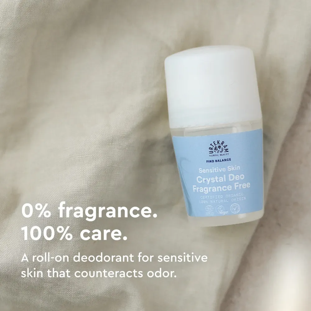 Urtekram Deodorante roll on senza profumo 50ml BIO, VEG