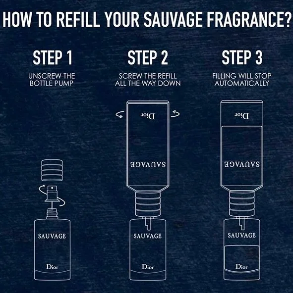 Sauvage Ricarica Profumo 300 ml