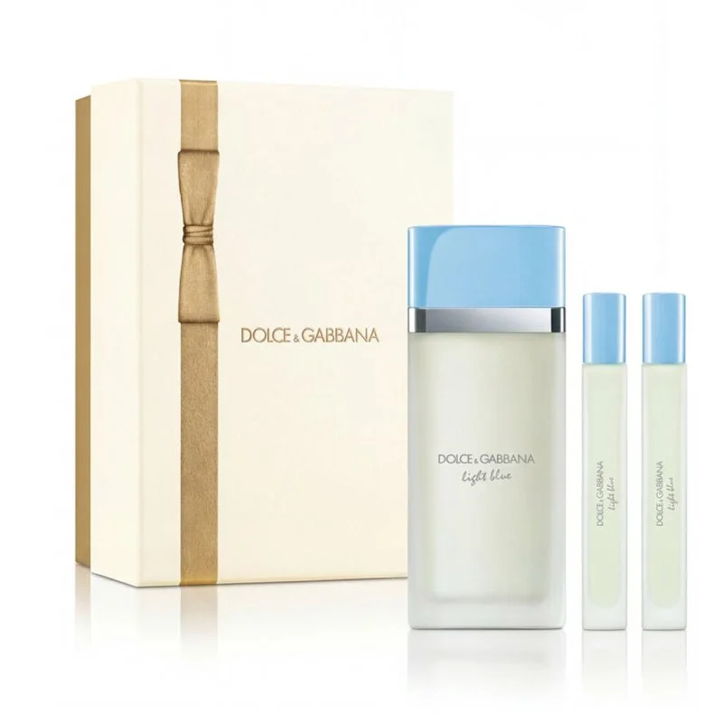 Dolce & Gabbana Light Blue Eau de Toilette da donna 100 ml + 2 x EDT mini