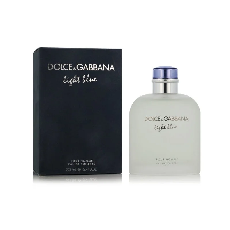 Light Blue pour Homme eau de toilette da uomo 200 ml