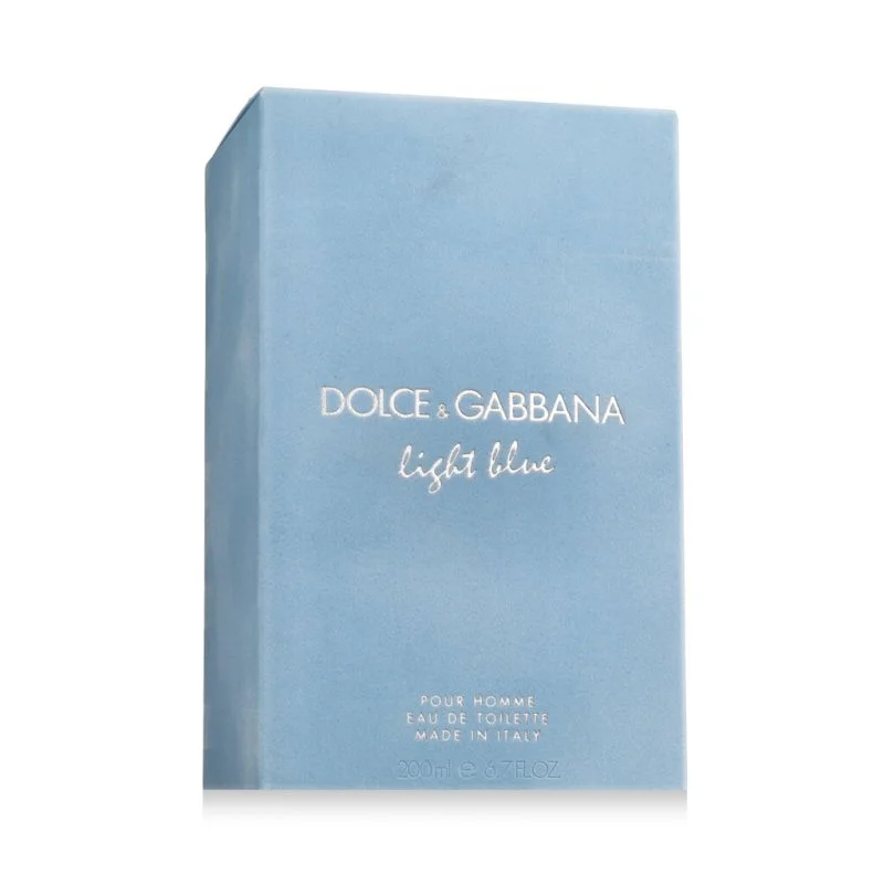 Light Blue pour Homme eau de toilette da uomo 200 ml