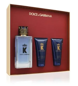 Dolce & Gabbana K by Dolce & Gabbana cofanetto regalo Eau de Toilette da uomo 100 ml + balsamo dopobarba 50 ml + gel doccia