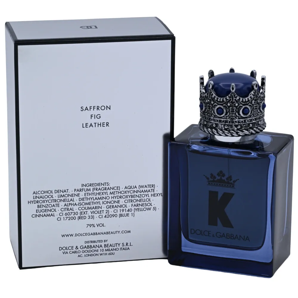 K by Dolce & Gabbana Intense eau de parfum per uomo 50 ml