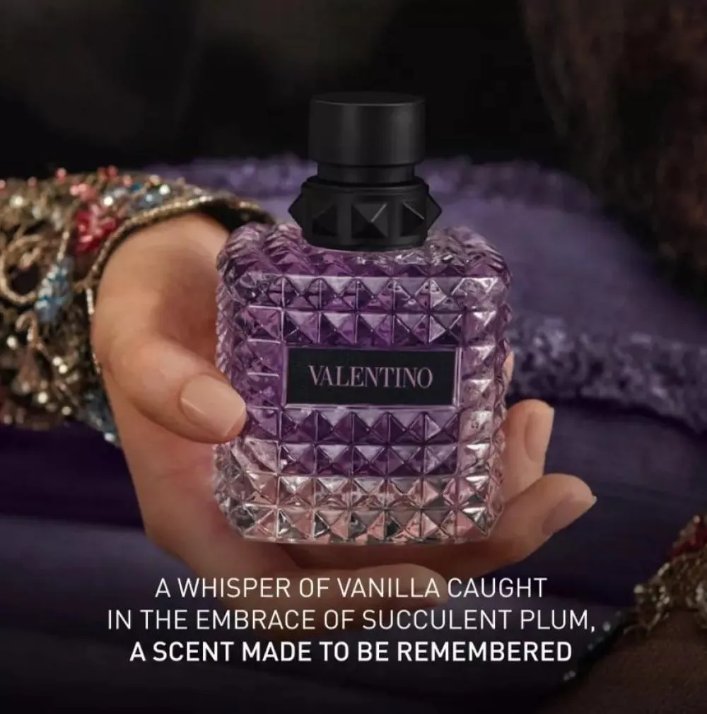 Donna Born in Roma Purple Melancholia eau de parfum da donna 100 ml