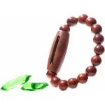 Incognito Bracciale in legno con capsula M