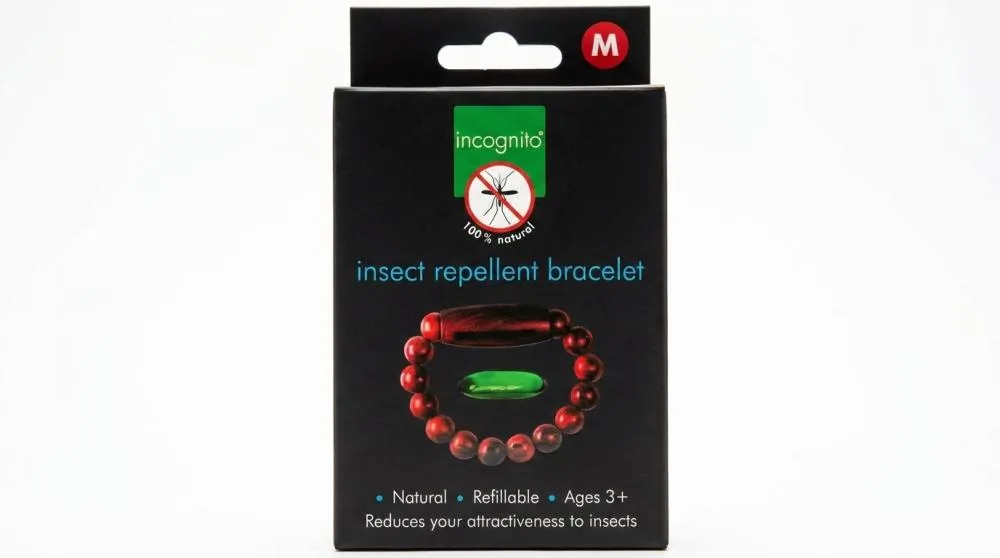 Incognito Bracciale in legno con capsula M