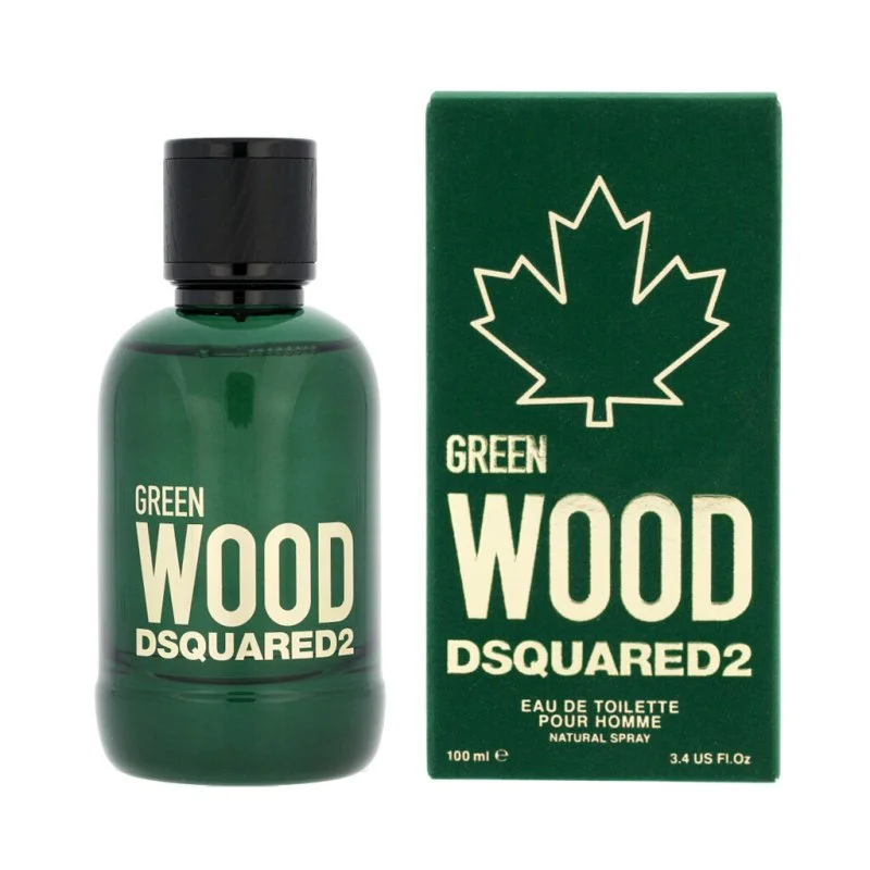 Dsquared2 Green Wood eau de toilette da uomo 100 ml