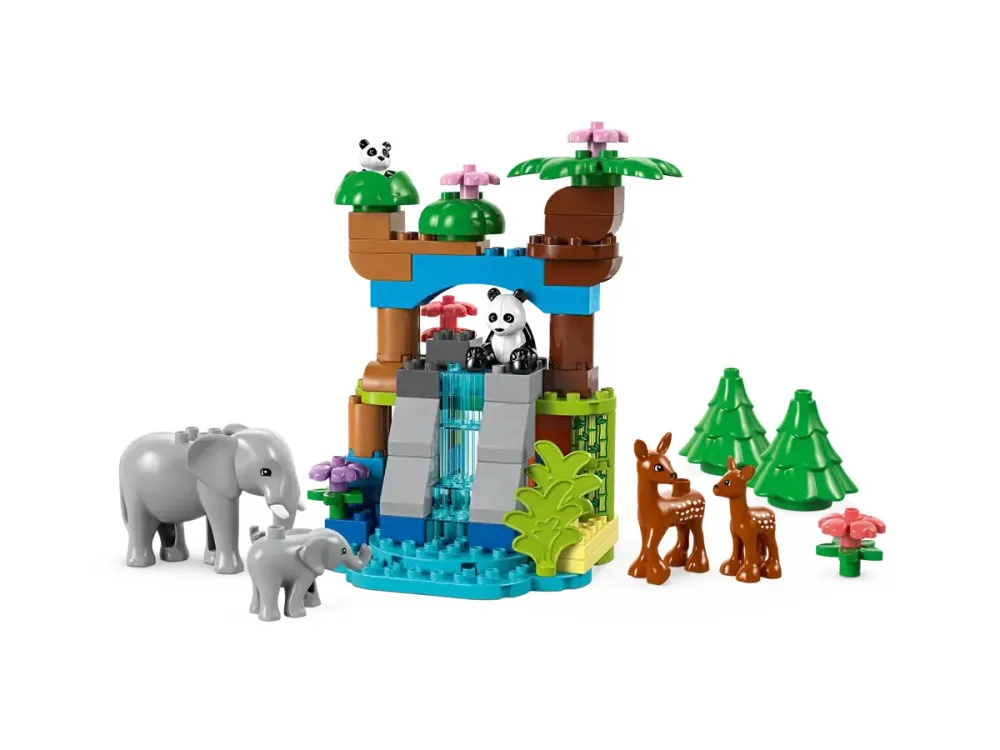 DUPLO® 10446 Famiglie di animali selvatici 3 in 1