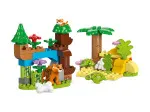 DUPLO® 10446 Famiglie di animali selvatici 3 in 1