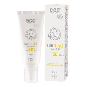 Eco Cosmetics Fluido solare per bambini SPF 50+ BIO (100 ml) - con filtro minerale naturale